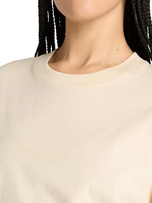 LUSH COMFORT Koszulka bawełniana angora - Koszulki i topy damskie
