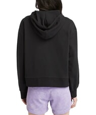 TIMBERLAND STACK LOGO Bluza z kapturem CZARNY - Bluzy damskie - 2