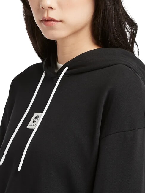 STACK LOGO Bluza z kapturem CZARNY - Bluzy damskie
