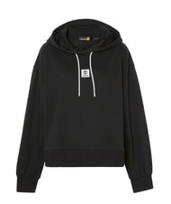 TIMBERLAND STACK LOGO Bluza z kapturem CZARNY - Bluzy damskie - 4