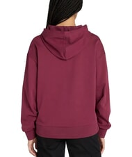 TIMBERLAND STACK LOGO Bluza z kapturem Burgundia - Bluzy damskie - 2