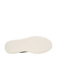 ARMANI EXCHANGE A|X Trampki męskie ecru + głęboki granat - Buty męskie - 5