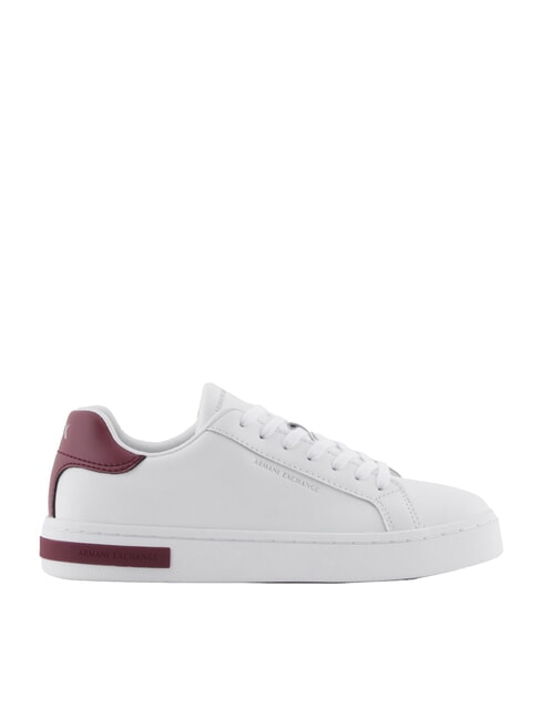 A|X Sk&oacute;rzane trampki optyczna biel+rowek - Buty damskie