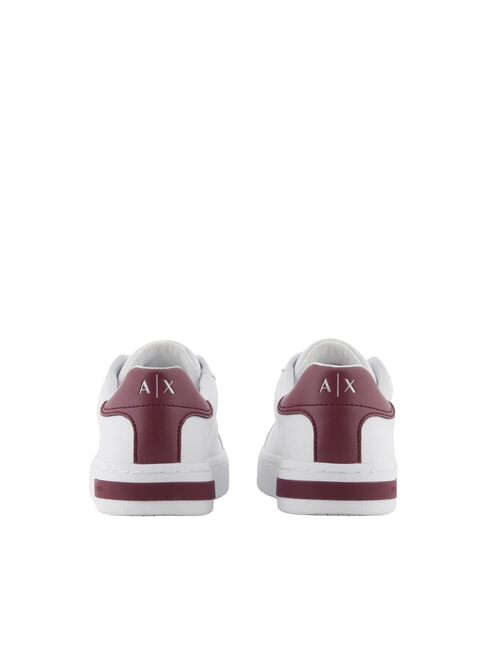 A|X Sk&oacute;rzane trampki optyczna biel+rowek - Buty damskie