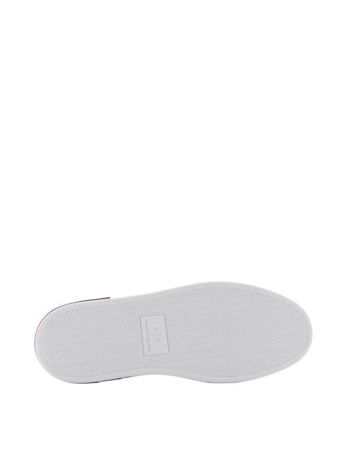 A|X Sk&oacute;rzane trampki optyczna biel+rowek - Buty damskie