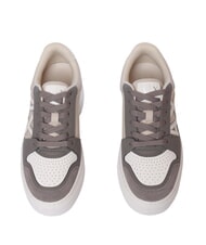 ARMANI EXCHANGE AX LOGO Trampki na platformie okoń brunatny + piasek - Buty damskie - 4