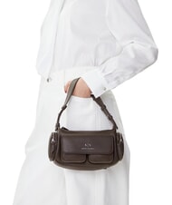 ARMANI EXCHANGE RACHEL Torba na ramię z kieszeniami gorący fudge - Torby damskie - 5