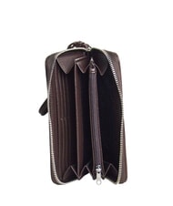 ARMANI EXCHANGE A|X Portfel zapinany na suwak gorący fudge - Portfele damskie - 2