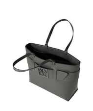 ARMANI EXCHANGE A|X BUCKLE Torba na ramię stal chłodząca - Torby damskie - 3