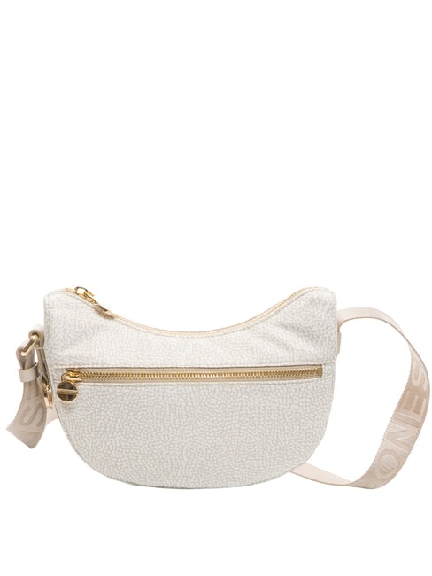 HOBO LUNA MINI ECO LINE Torba na ramię biała bawełna - Torby damskie