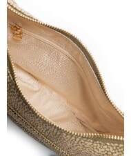 BORBONESE HOBO LUNA MINI ECO LINE Torba na ramię oliwka - Torby damskie - 4