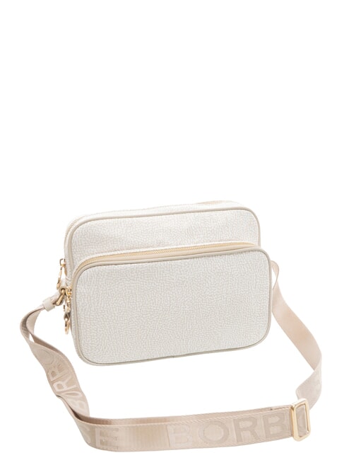 CAMERA CASE SMALL ECO LINE  Torba na ramię biała bawełna - Torby damskie