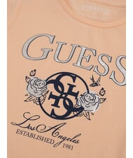 GUESS KIDS Koszulka z kr&oacute;tkim rękawem błogi r&oacute;ż - Koszulka dziecięca - 3