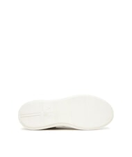 ARMANI EXCHANGE SUPER MINI-TUMBLED Adidasy czarny + ecru - Buty damskie - 4