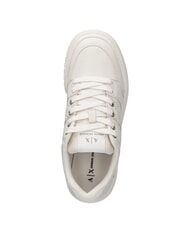 ARMANI EXCHANGE A|X LOGO Adidasy białawy - Buty damskie - 4