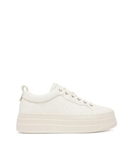 ARMANI EXCHANGE KURT MINI-TUMBLED  Trampki na koturnie 5 cm - Buty damskie