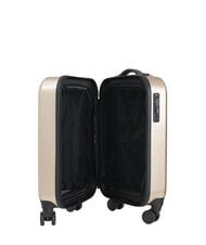 ARMANI EXCHANGE A|X TRAVEL W&oacute;zek na bagaż podręczny jasnozłoty satynowy - Bagaż podręczny - 2