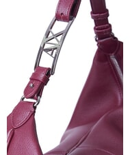 ARMANI EXCHANGE LIZ PEBBLE Duża torba na ramię typu hobo rowek - Torby damskie - 3
