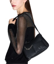 ARMANI EXCHANGE A|X Chain  Mała torba na ramię czarny - Torby damskie - 5
