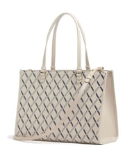 ARMANI EXCHANGE A|X LOGO ALL OVER Torba na ramię z paskiem na ramię piasek dźwiękowy / piasek dźwiękowy - Torby damskie - 2
