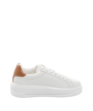 LOVE MOSCHINO ECLIPSE 50 Sk&oacute;rzane trampki biały/sk&oacute;ra - Buty damskie - 4