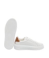 LOVE MOSCHINO ECLIPSE 50 Sk&oacute;rzane trampki biały/sk&oacute;ra - Buty damskie - 6