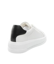 LOVE MOSCHINO ECLIPSE 50 Sk&oacute;rzane trampki czarno/biały - Buty damskie - 3