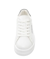 LOVE MOSCHINO ECLIPSE 50 Sk&oacute;rzane trampki czarno/biały - Buty damskie - 4