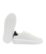 LOVE MOSCHINO ECLIPSE 50 Sk&oacute;rzane trampki czarno/biały - Buty damskie - 5