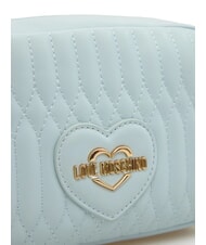 LOVE MOSCHINO BUBBLY LOVE Mała torba na ramię jasnoniebieski - Torby damskie - 3