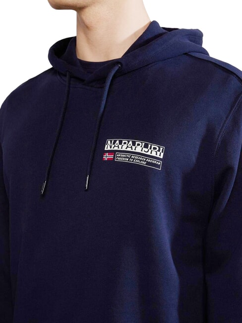 B-KASBA Bluza z kapturem granatowy - Bluzy męskie