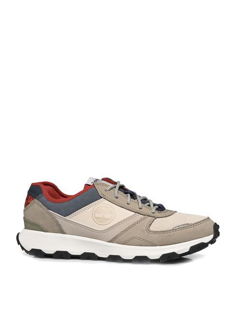 WINSOR PARK Buty typu Oxford jasny nubuk w kolorze szarym - Buty męskie