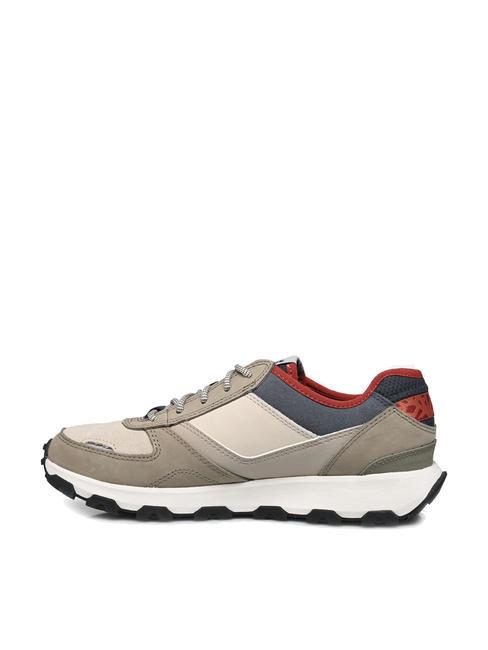 WINSOR PARK Buty typu Oxford jasny nubuk w kolorze szarym - Buty męskie