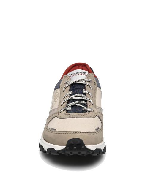 WINSOR PARK Buty typu Oxford jasny nubuk w kolorze szarym - Buty męskie
