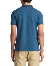 TIMBERLAND MILLERS RIVER Koszulka polo bawełniana ciemny denim - Polo męskie - 2