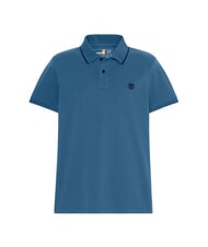 TIMBERLAND MILLERS RIVER Koszulka polo bawełniana ciemny denim - Polo męskie - 3