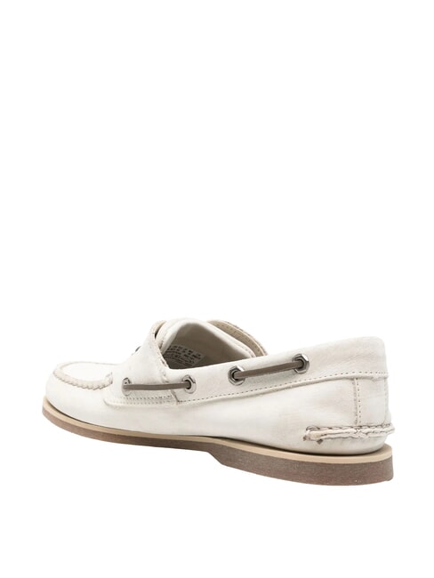 CLASSIC BOAT  Buty ze sk&oacute;ry zamszowej naturalny nubuk - Buty męskie
