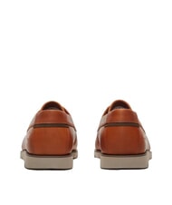 TIMBERLAND GRAFTON BAY Sk&oacute;rzane buty żeglarskie ciemnopomarańczowy, pełnoziarnisty - Buty męskie - 3