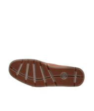 TIMBERLAND GRAFTON BAY Sk&oacute;rzane buty żeglarskie ciemnopomarańczowy, pełnoziarnisty - Buty męskie - 5