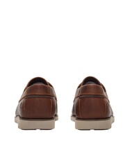 TIMBERLAND GRAFTON BAY Sk&oacute;rzane buty żeglarskie średniobrązowy, pełnoziarnisty - Buty męskie - 3