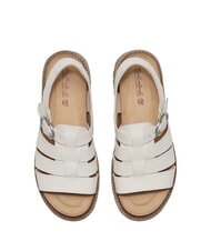 TIMBERLAND CLAIREMONT WAY Sandały sk&oacute;rzane naturalny nubuk - Buty damskie - 4