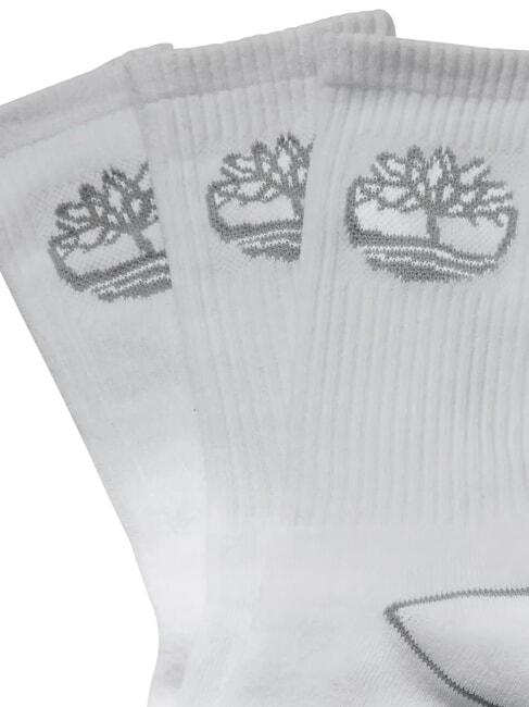 CORE CREW Trzy pary skarpetek biały - Skarpetki unisex