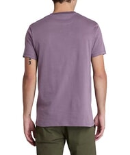 TIMBERLAND SS DUNRIVER CREW Koszulka bawełniana fiolet vintage - Koszulki męskie - 2
