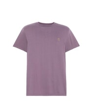 TIMBERLAND SS DUNRIVER CREW Koszulka bawełniana fiolet vintage - Koszulki męskie - 3