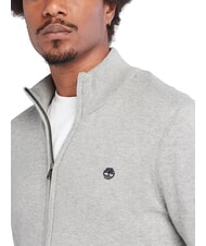 TIMBERLAND WILLIAMS RIVER Sweter zapinany na suwak średni szary wrzos - Koszulki męskie - 3