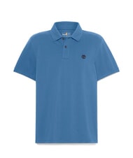 TIMBERLAND MILLERS RIVER Koszulka polo bawełniana ciemny denim - Polo męskie - 3