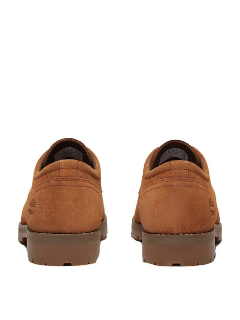 BRITTON SQUARE Sk&oacute;rzane buty zamsz rdzawy - Buty męskie