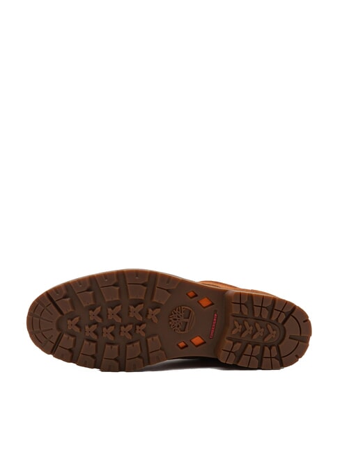 BRITTON SQUARE Sk&oacute;rzane buty zamsz rdzawy - Buty męskie