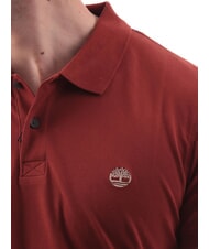 TIMBERLAND MILLERS RIVER Koszulka polo z kr&oacute;tkim rękawem spalona henna - Polo męskie - 3