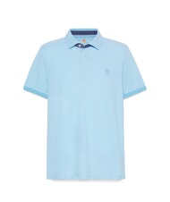 TIMBERLAND BABOOSIC Koszulka polo bawełniana niebieska kabina - Polo męskie - 3